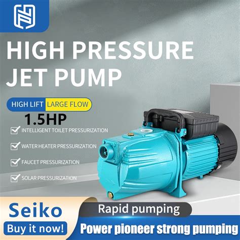 EURORECAR JET Pump Booster 1.5/2.5HP Shallow well Water .